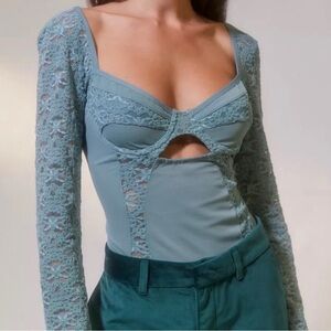Urban Outfitters Lace Detail Bodysuit | NWT